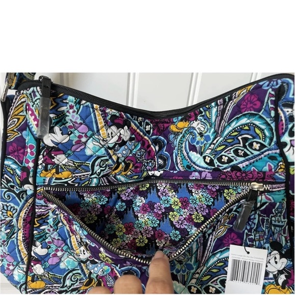 Vera Bradley Disney Mickey and Minnie crossbody should bag NEW - Picture 9 of 10